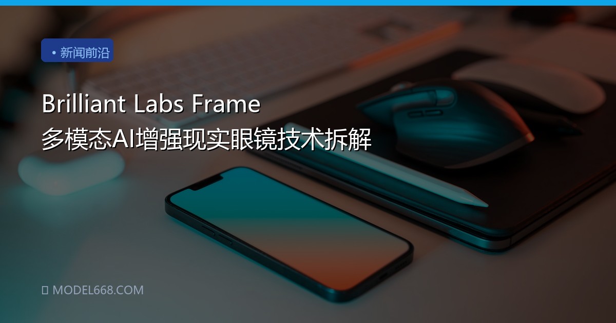 Brilliant Labs Frame 多模态AI增强现实眼镜技术拆解